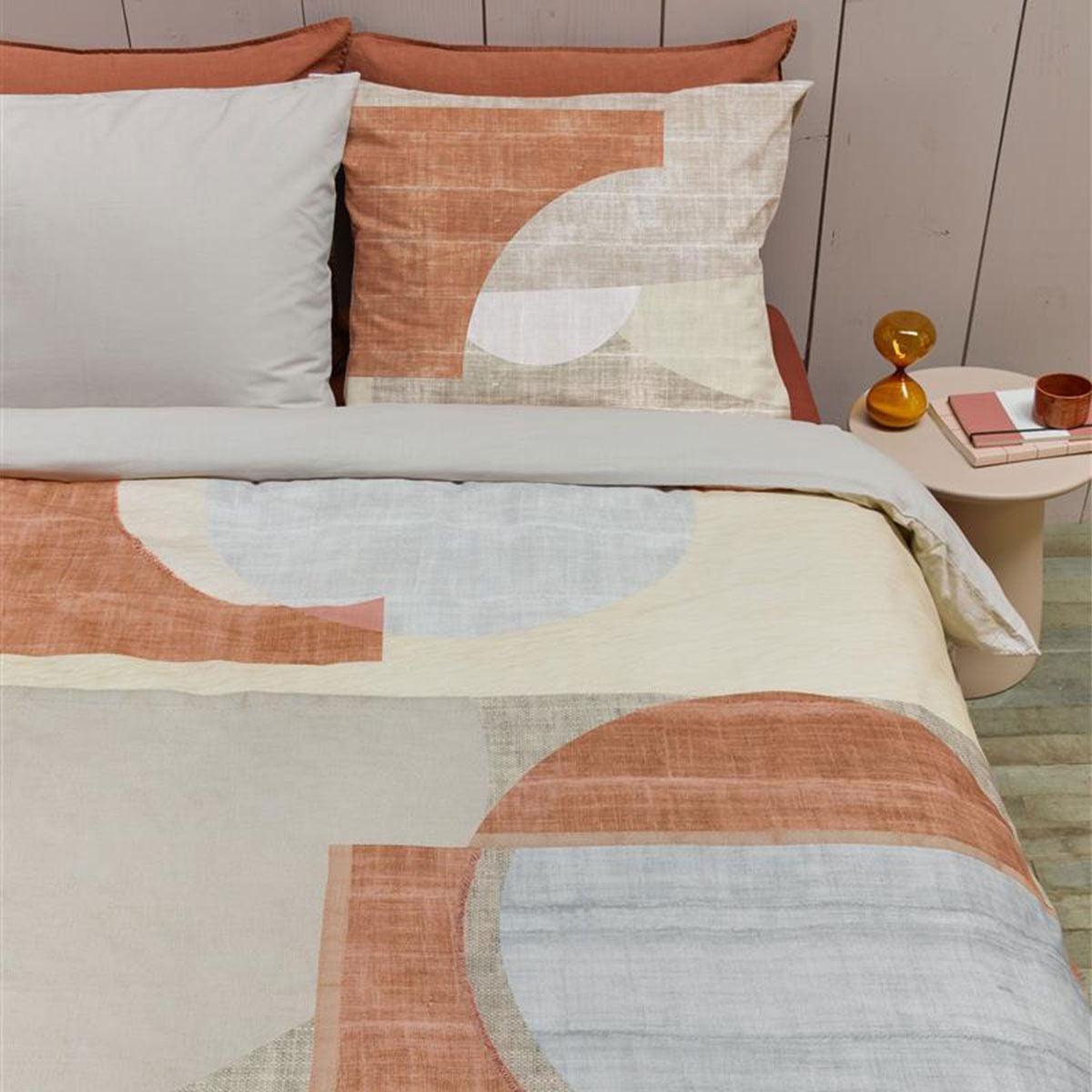 VTWonen Pale Colouring Natural Cotton Quilt Cover Set Queen - Harrogates