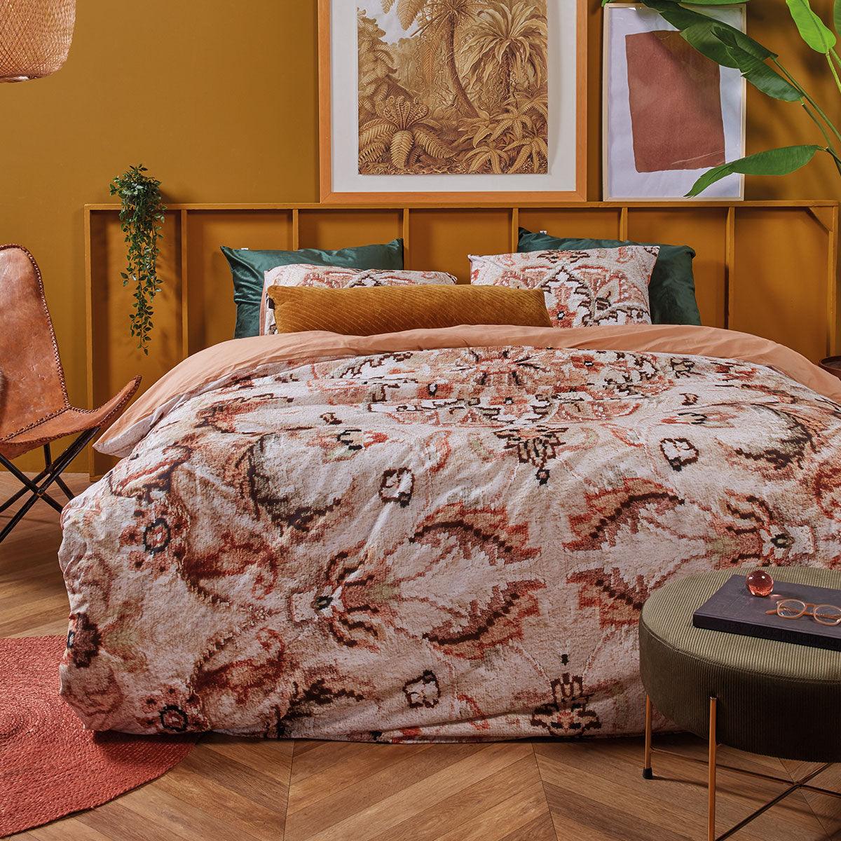 Bedding House Persian Rug Natural Cotton Quilt Cover Set King - Harrogates