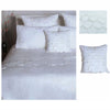 Accessorize Pleats White Cotton Quilt Cover Set DOUBLE + 1 Free Bonus Cushion Cover - Harrogates