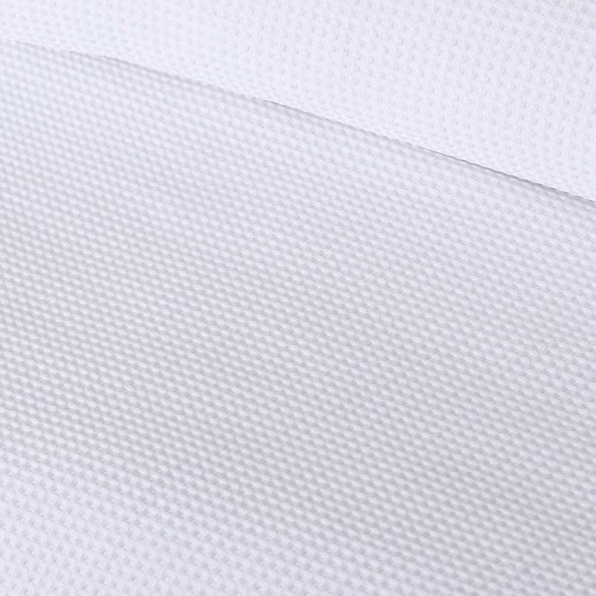 Accessorize White Waffle Polyester Quilt Cover Set Double