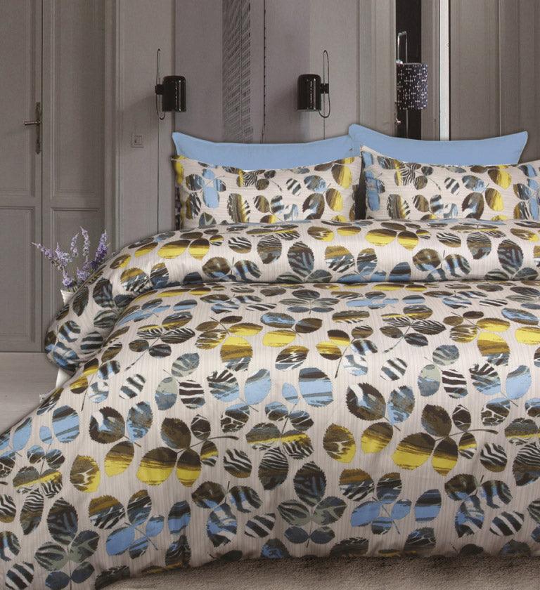 Westwood Printed Foliage Quilt Cover Set QUEEN - Harrogates