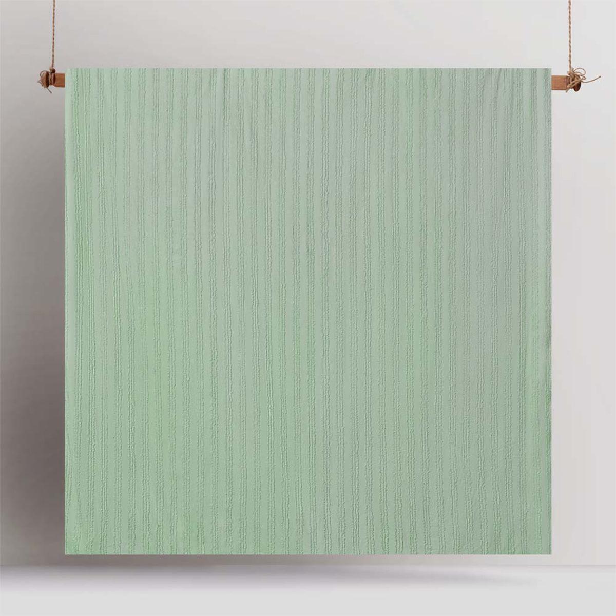 Vintage Design Homewares Reflections Sage Cotton Quilt Cover Set Queen - Harrogates