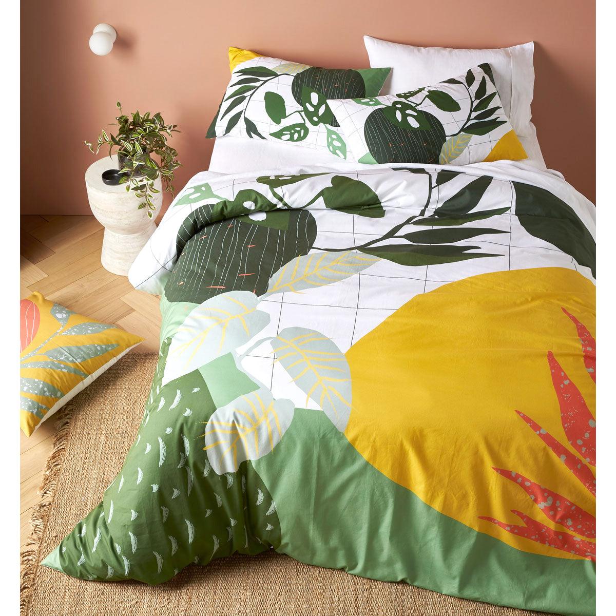 Accessorize Ren Multi Cotton Quilt Cover Set King - Harrogates