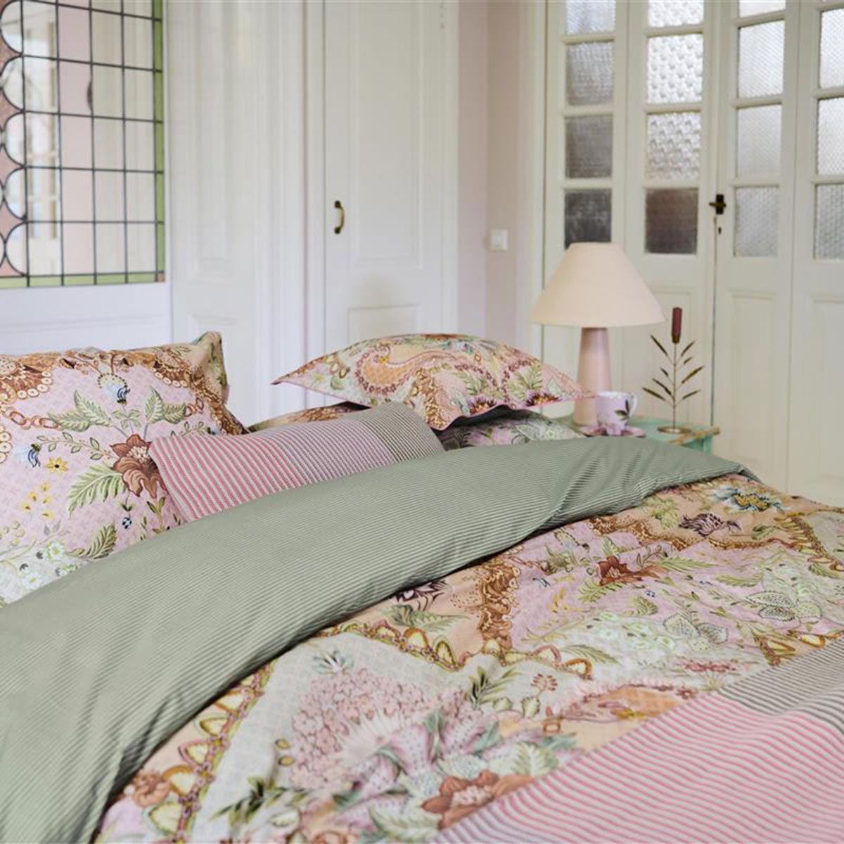 PIP Studio Saluti Grandi Pastel Cotton Quilt Cover Set Queen - Harrogates