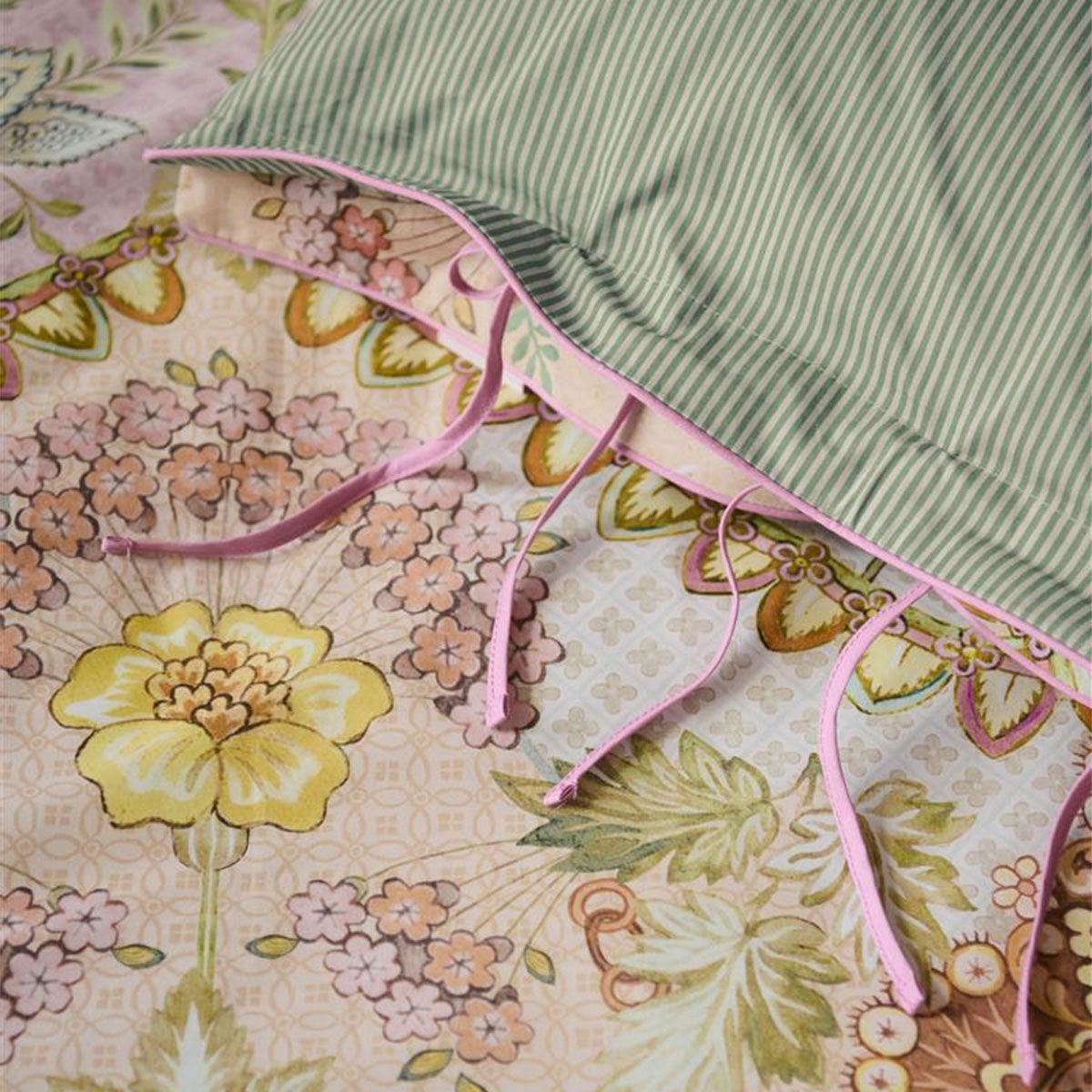 PIP Studio Saluti Grandi Pastel Cotton Quilt Cover Set Queen - Harrogates