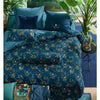 PIP Studio Singerie Dark Blue Cotton Quilt Cover Set King - Harrogates