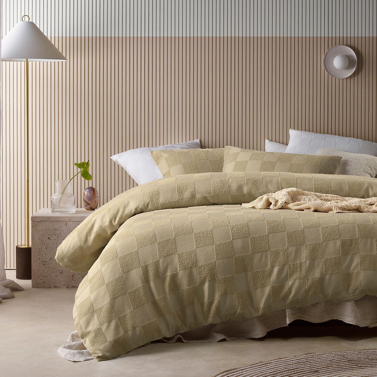 Accessorize Tipo Safari Chenille Quilt Cover Set Single - Harrogates