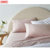 Accessorize 1900TC Cotton Rich Sheet Set Blush King - Harrogates
