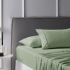 Accessorize Cotton Flannelette Sheet Set 40cm Wall Sage Queen - Harrogates