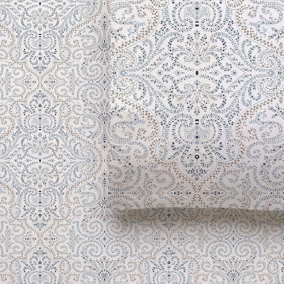 Accessorize Cotton Flannelette Sheet Set 40cm Wall Maya Print King - Harrogates