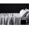 Vintage Design Homewares 100% Linen White Sheet Set SINGLE - Harrogates