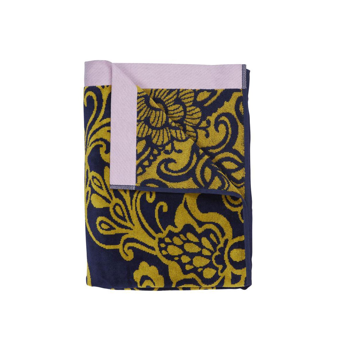 Bedding House Mahana Multi Cotton Velour Beach Towel - Harrogates