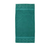 Zellige Pure Cotton Towel 70 x 140 cm - Green - Harrogates