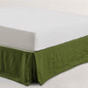 Vintage Design Homewares Olive French Linen Valance King - Harrogates