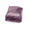 J Elliot Home 800GSM Luxury Winter Thick Mink Blanket Grape King - Harrogates