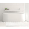 Toggle Microfiber Bath Mat Medium White - Harrogates