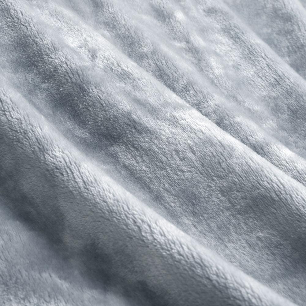 Ardor Lucia Luxury Push Blanket Silver Queen - Harrogates
