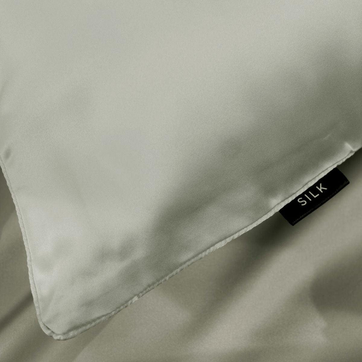 Ardor Mulberry Silk Standard Pillowcase Silver Nights - Harrogates