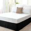 Ardor Quilted Valance Black DOUBLE - Harrogates