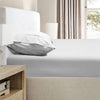 Ramesses 2000TC Bamboo Embossed Fitted Sheet Combo Set Silver King - Harrogates