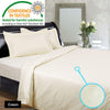 Kingtex 1350TC Quilt Cover Set Cream Queen - Harrogates