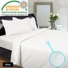Kingtex 1350TC Quilt Cover Set White Queen - Harrogates