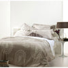 Gainsborough Olivia Stone Quilt Cover Set Queen - Harrogates
