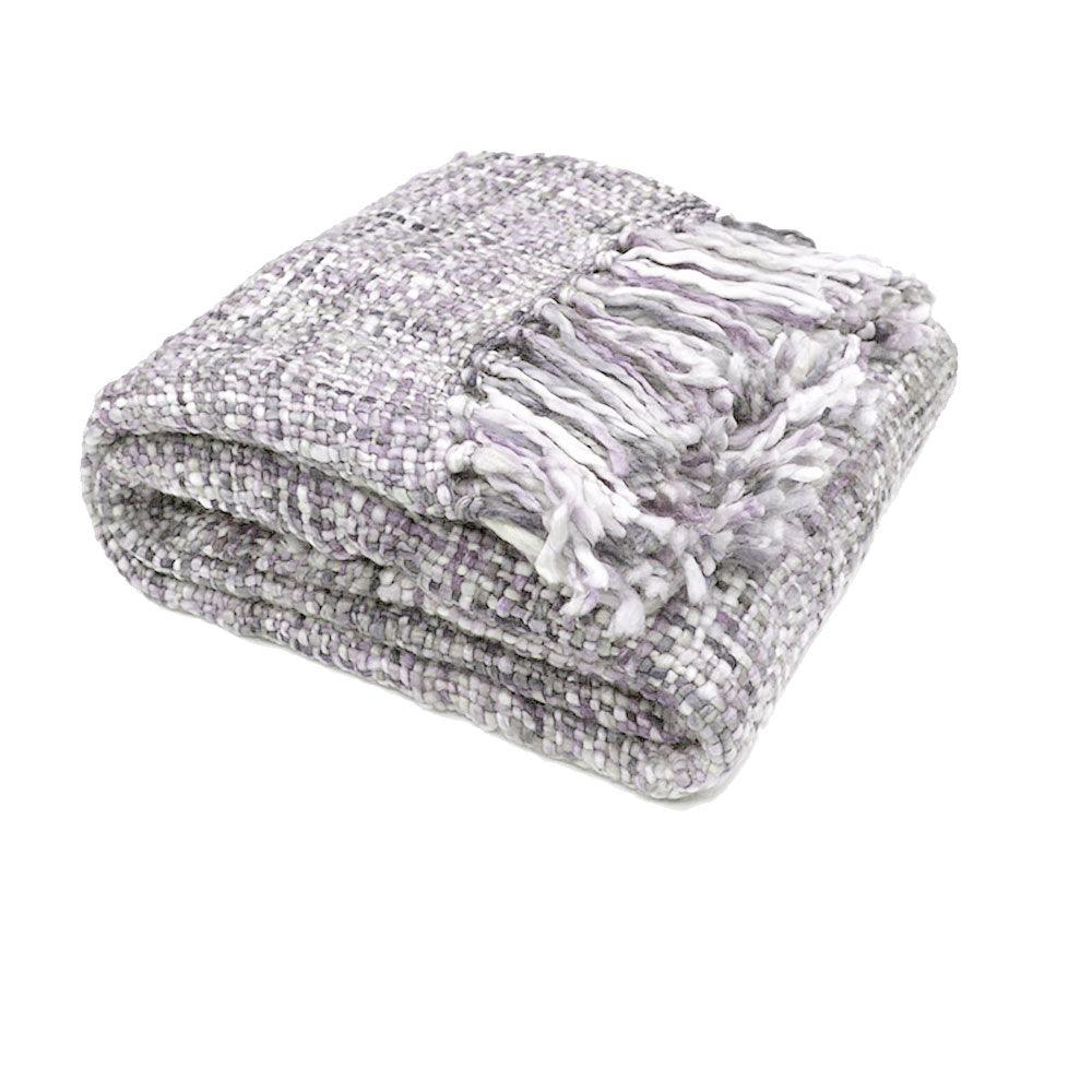 Rans Oslo Knitted Weave Throw 127x152cm - Soft and Subtle - Harrogates