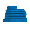 Royal Excellency 7 Piece Cotton Bath Towel Set - Teal - Harrogates