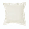 Rapee Morocco Quilted Filled Cushion - White - Harrogates