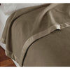 400GSM Luxury Wool Blanket Mocha Queen - Harrogates
