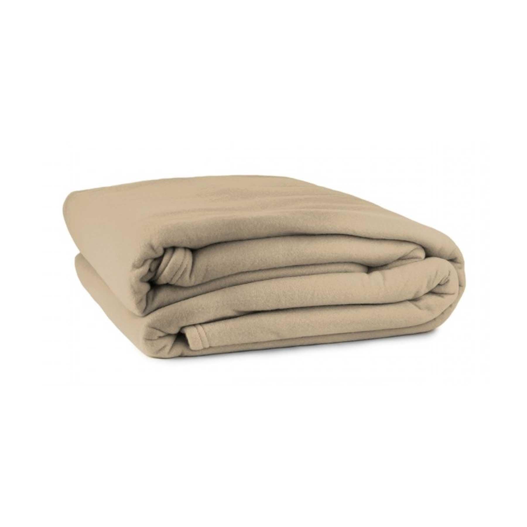 Jason Polar Fleece Blanket Camel - King - Harrogates