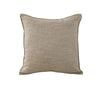 Jason Linen Look Square Filled Cushion 44 x 44 + 1 cm Sand - Harrogates