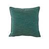 Jason Linen Look Square Filled Cushion 44 x 44 + 1 cm Teal - Harrogates