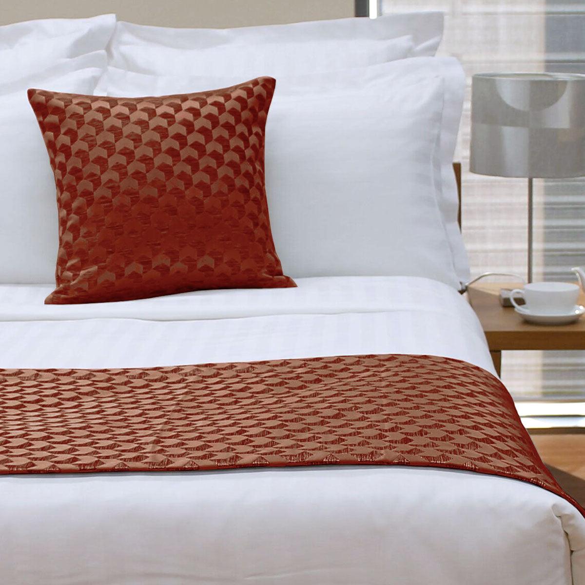 Jason Regency Russet Square Cushion - Harrogates