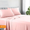 1200tc hotel quality cotton rich sheet set mega king blush - Harrogates