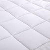 bamboo cotton fitted mattress topper king single