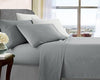 ultra soft microfibre sheet set king single silver - Harrogates