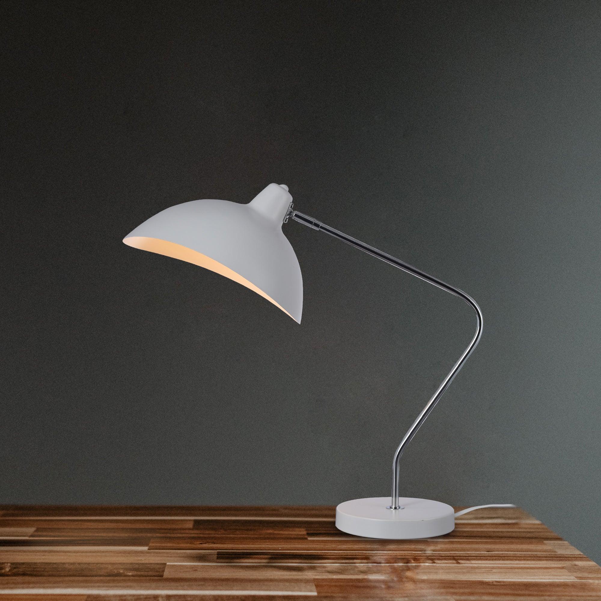 Abby Table Lamp White - Harrogates