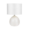 Boden Ceramic Table Lamp - White - Harrogates