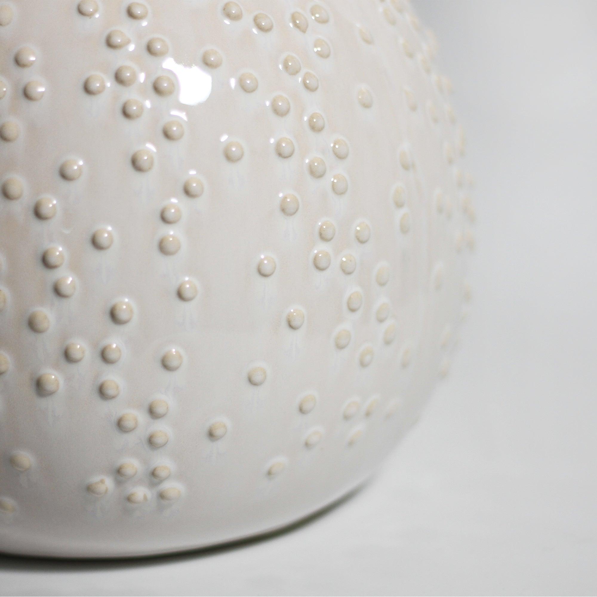Boden Ceramic Table Lamp - White - Harrogates