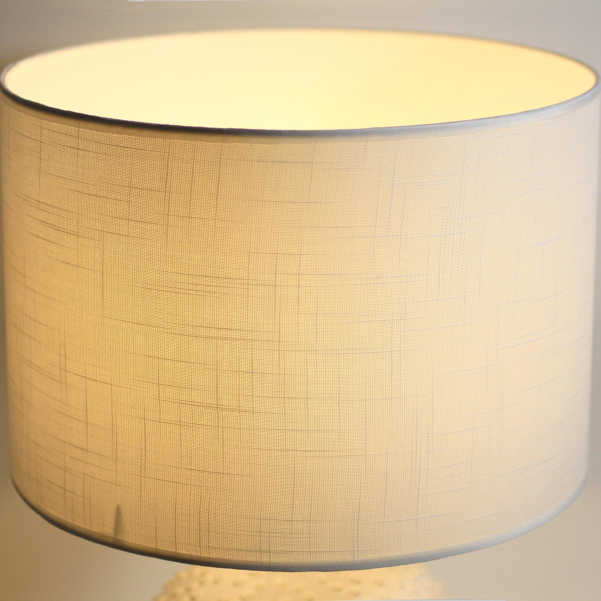 Boden Ceramic Table Lamp - White - Harrogates