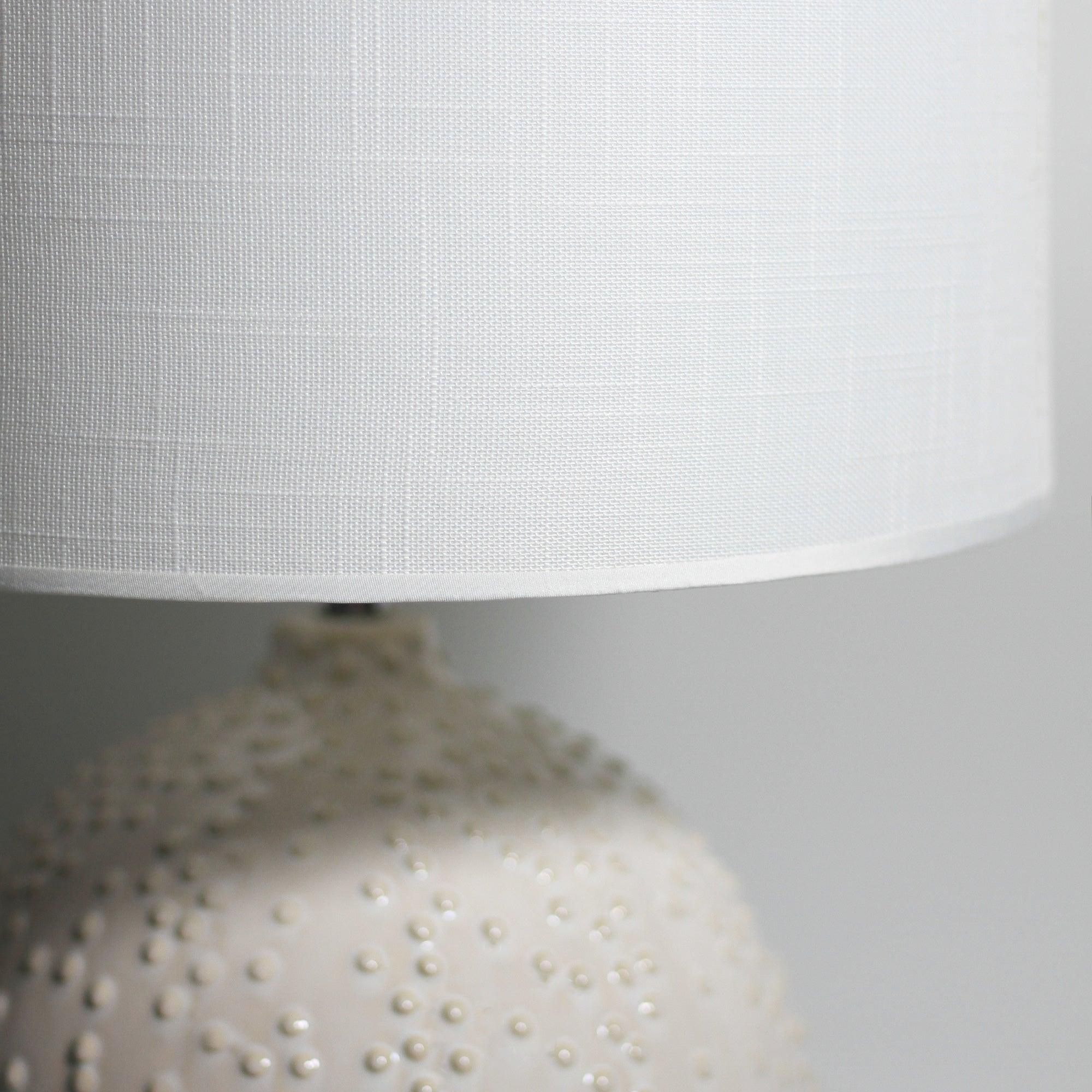 Boden Ceramic Table Lamp - White - Harrogates