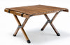 62cm Foldable Bamboo Outdoor Camping Table Waterproof Wood Wooden Travel - Small - Harrogates