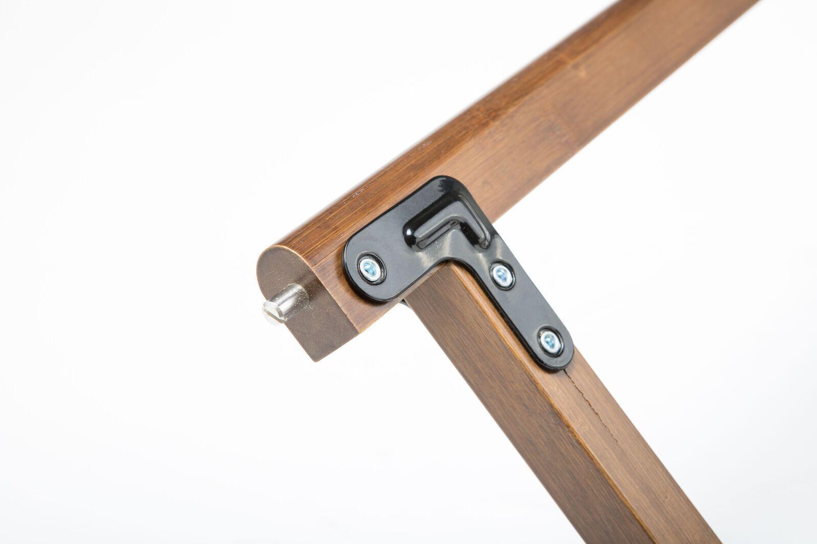 62cm Foldable Bamboo Outdoor Camping Table Waterproof Wood Wooden Travel - Small - Harrogates
