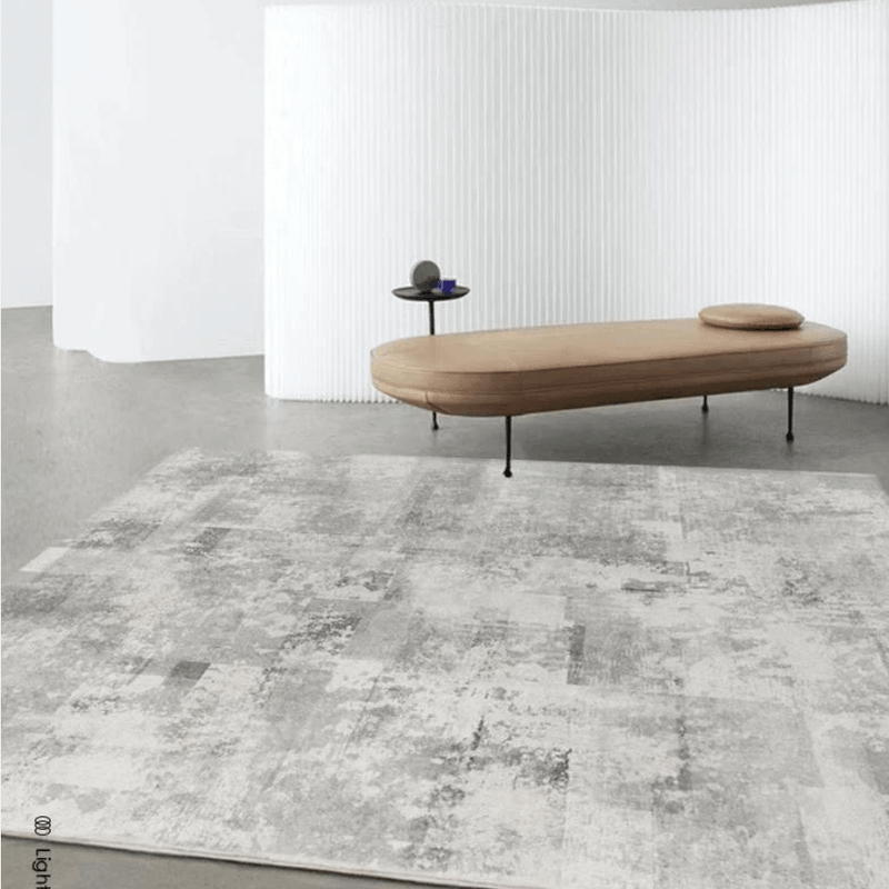 Modern Grey Microfiber Rug 200cm＊300cm - Harrogates