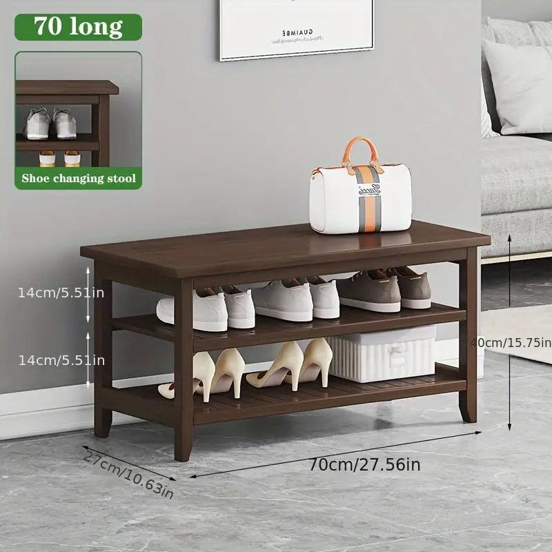 NNETM 70cm Shoe Changing Stool rack - Harrogates