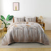 Kaleidoscope Quilted bedspread and pillowcovers set: Vibrant and Fun - Queen size - Harrogates