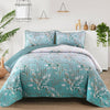 Radiating Quilted bedspread and pillowcovers set: Shine in Your Bedroom - Queen size - Harrogates