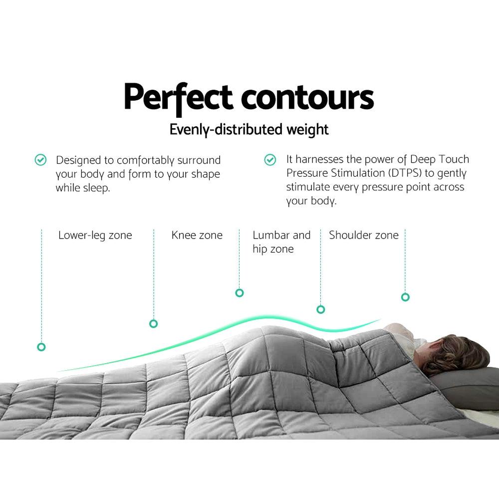 Giselle Weighted Blanket 7KG Deep Relax - Harrogates